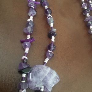 Double strand necklace